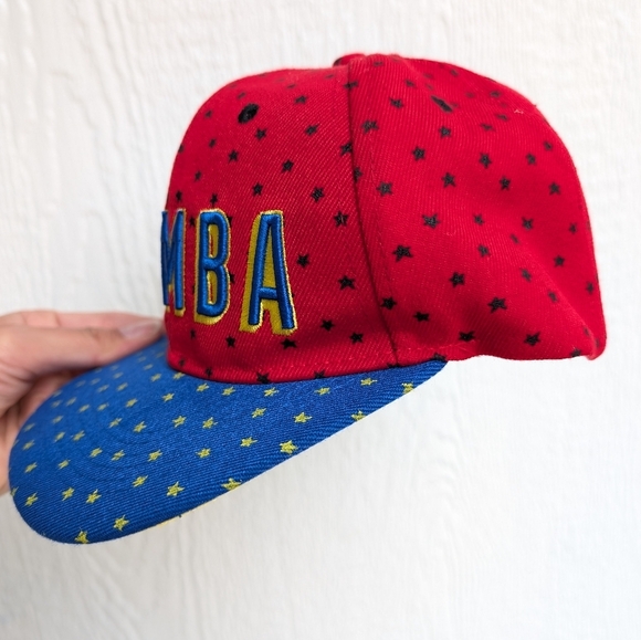 ZUMBA Wear Red Blue Yellow Snap Back Adjustable Hat Cap - Picture 3 of 6
